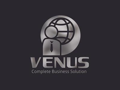 Venus Logo - B/W 2019 graphic brandidentity business logo graphic design logo logo design logo design branding