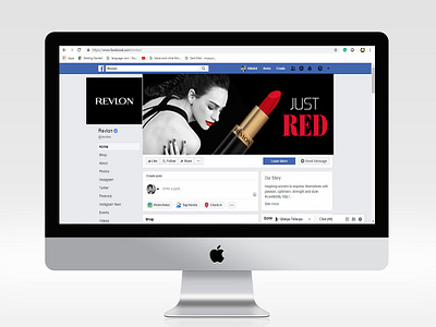 Revlon Web Banner Assignment