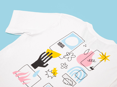 Create Together art collaboration create design graphic design handmade illustration shirt