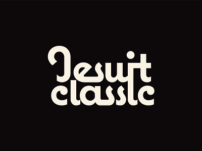 Text Treatment logo jesuit basketball classic