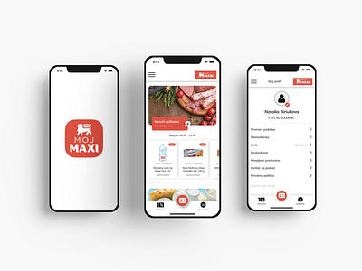Redesign mobile app - Maxi app branding design graphic design mobile supermarket typography ui ux web webdesign