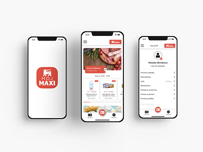 Redesign mobile app - Maxi