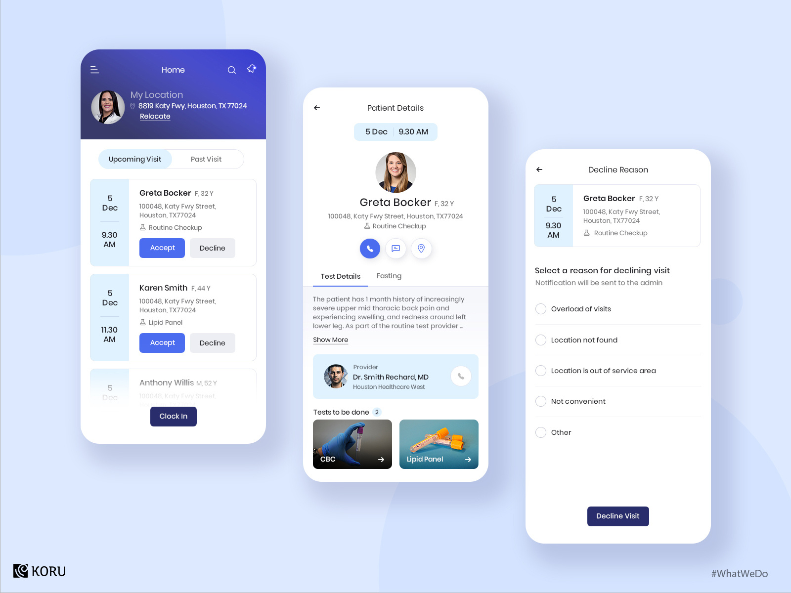 Care Management Application for Nurses by Koru UX Design on Dribbble