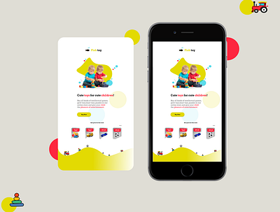 toy store app app design children online shop toy toy story toys ui ux