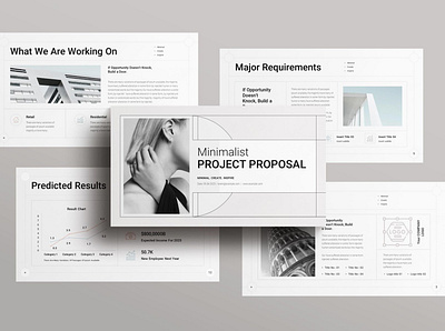 Project Proposal PowerPoint Presentation annual branding design graphic design powerpoint presentation template
