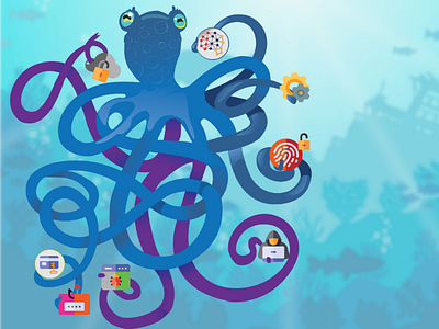 Octopus octopus sea cybersecurity