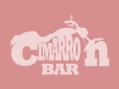 Cimmaron Bar bar illustrator logo