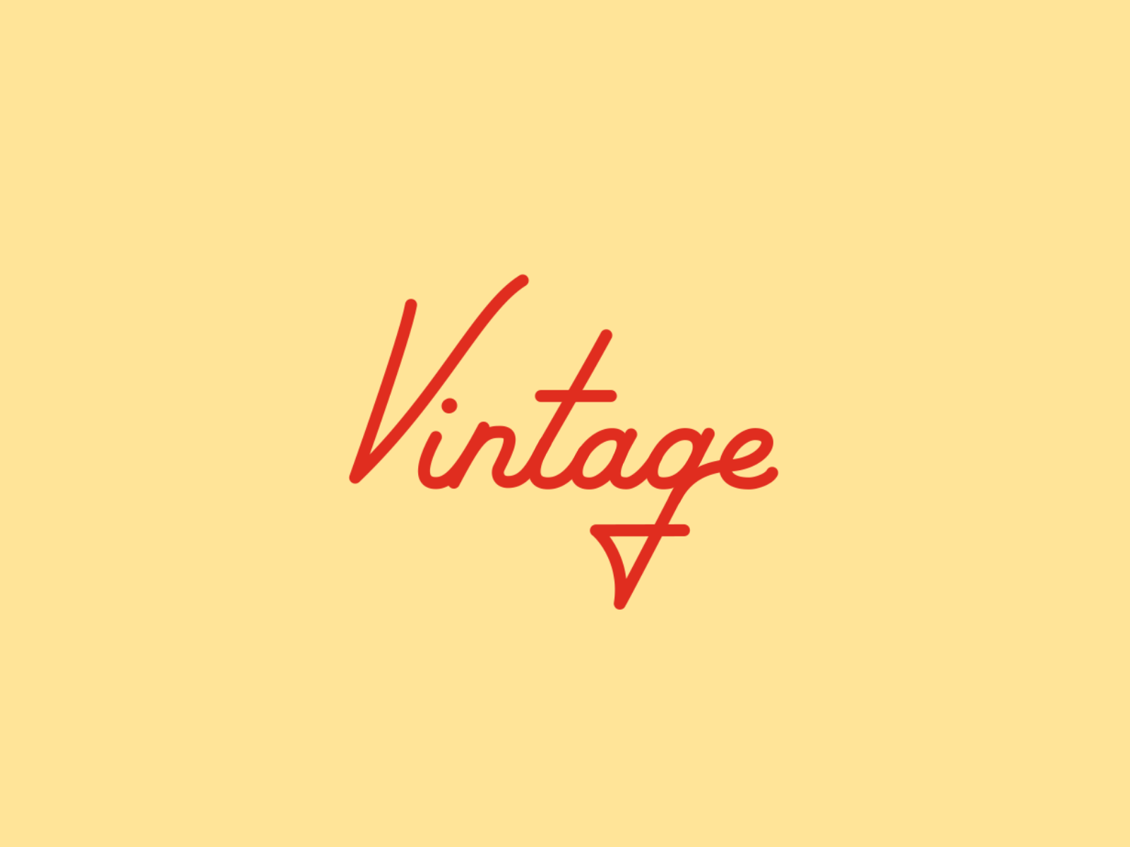 Vintage Type Animation 2d animation after effects animated animated gif animation identity logo logo animation logodesign motion graphics