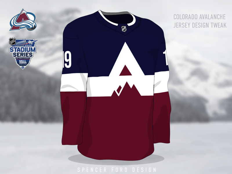 colorado avalanche jersey font