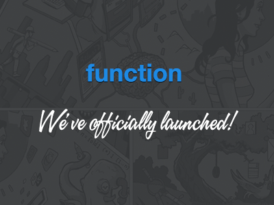 function is live background illustration launch portfolio work