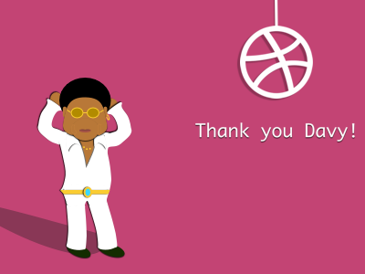 Dribbble thanks