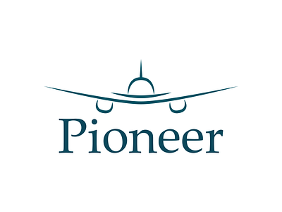 Pioneer Logo airplane creative dailylogo dailylogochallenge design graphicdesign illustration logo logodesign logotype pioneer vector