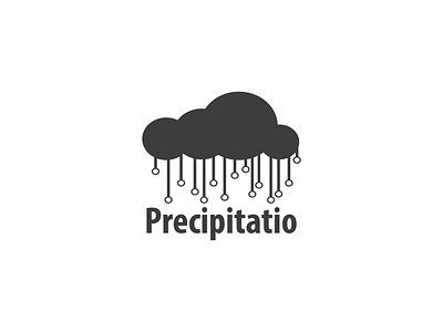 Precipitatio Cloud cloud cloud computing computing creative dailylogo dailylogochallenge design graphicdesign illustration logo logodesign logotype