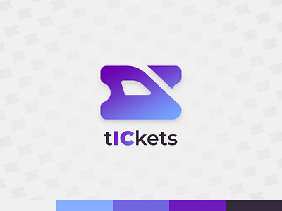 tICkets - logo concept