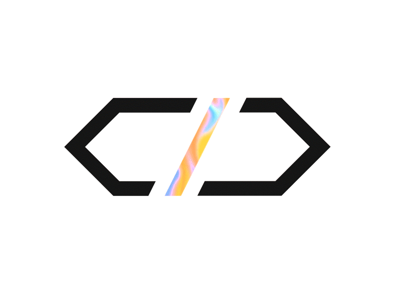 Personal logo reveal animation color colors flat fluid gradient gradients logo reval