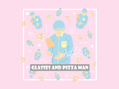 Glasses and Pizza man.