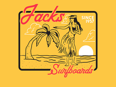 Jacks Surfboards T-shirt graphic