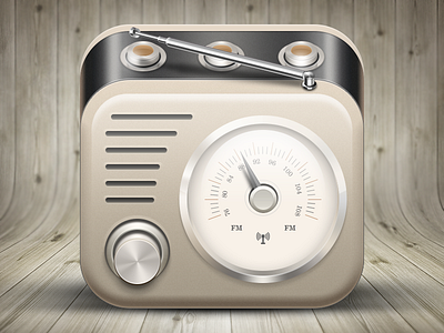 Radio Icon app apple arrow icon ipad iphone music radio