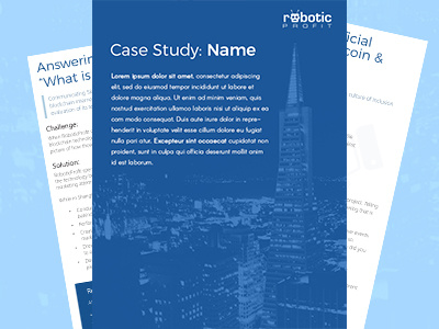 Case Study Report Cover case study minimal pdf report