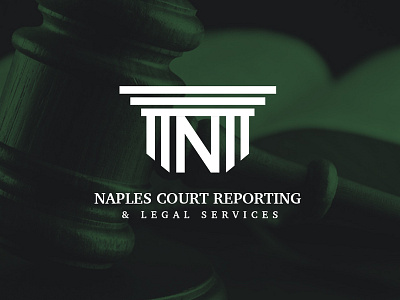 Naples Court Logo ahmer branding design icon illustration logo