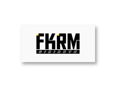 FKRM - sticker simple logo sticker