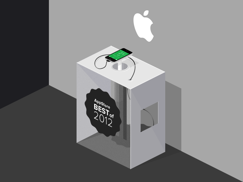 App on the stand... application stand app apple iphone weather