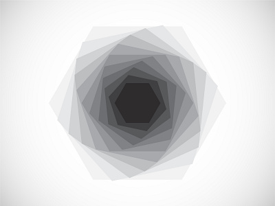 Spiral Gradient geometry geometric logo simple