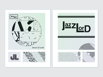 Jazz Lord Spread artbook layoutdesign zine