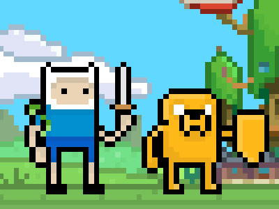 Adventure Time: The Game by Mike Gaboury on Dribbble