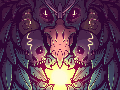 Druid’s Curse druid illustration procreate
