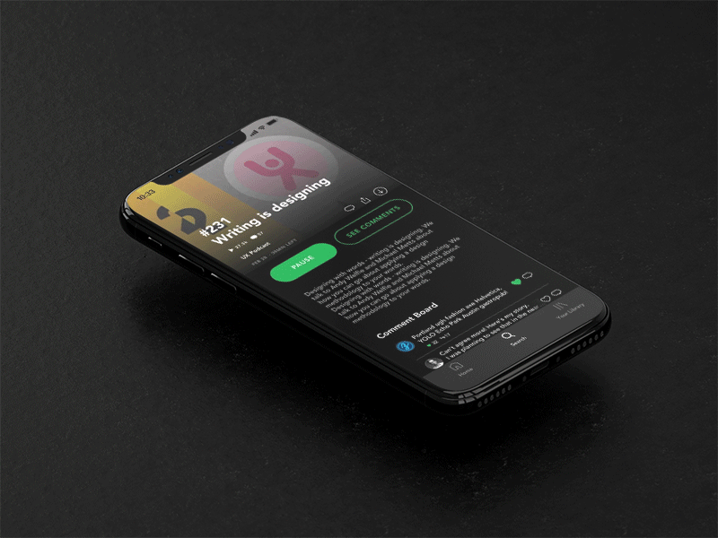 Comment board to Elevate Podcast Fans Interaction on Spotify