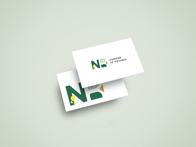 NB bra design logo typography