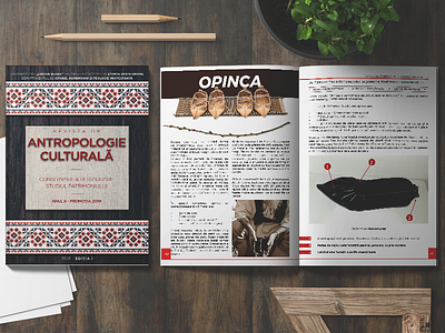 Cultural Anthropology Magazine Design anthropology culture design grafic graphic magazine revista romanian