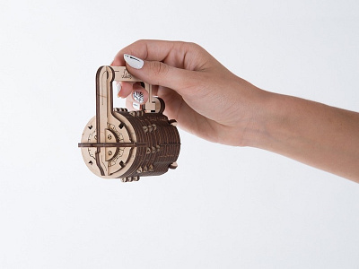 Ugears Combinate Lock Model