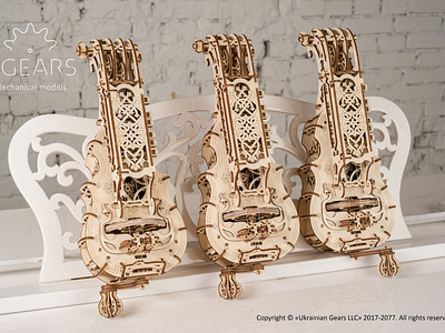 Ugears Hurdy Gurdy