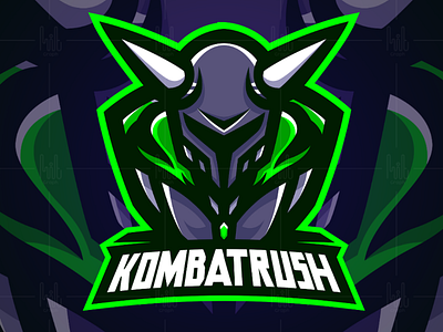 KOMBATRUSH ESPORT LOGO esport gaming logo sport