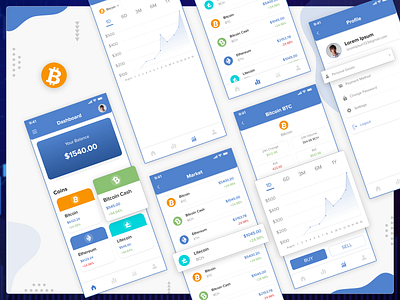 Digital Coin App Design