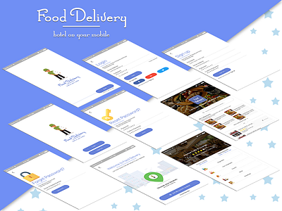 Food Delivery App android design development ios ui ux