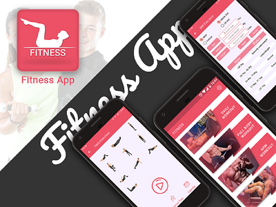 Fitness App android android app design design development uiux