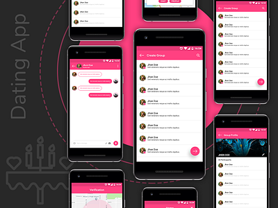 Dating App android android app design design development