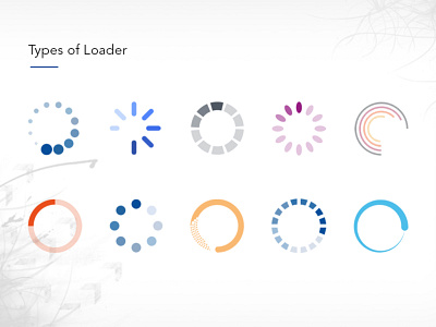 Loading Icons application designer development icondesign website