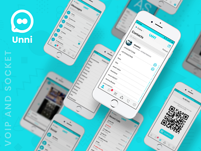 UNNI android android app development application art audiocalling audiocalling calling chat designing message socket videocalling videocalling voip