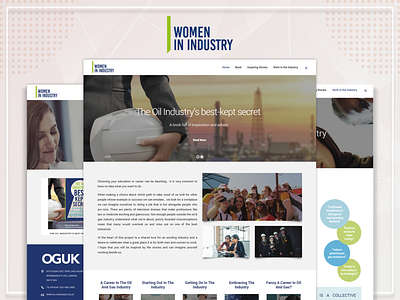 Women in Industry - Website Design