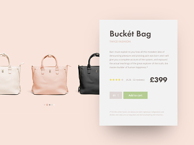 Product Card Widget card cart daily dailyui ecommerce material modal pastel product shop widget