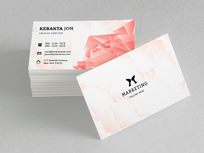 Kebakta Jon Creative Director Business Card business business card cards corporate business card corporate business cards creative creative business card hi quality official photography professional spa stationery water color