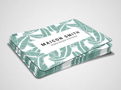 Maicon Smith Graphice Designer Business Card