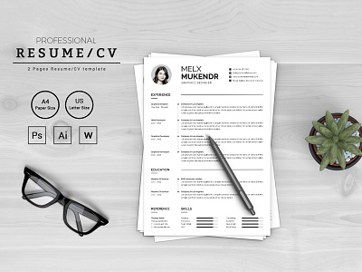 Melx Mukendr Graphice Designer Resume Template bankers resume clean resume creative resume cv doctors resume infographic resume job seekers manager cv template modern resume professional resume resume resume mac pages student resume word resume