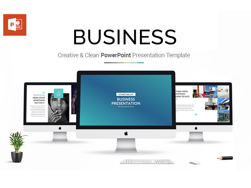 Starting Up - Business PowerPoint Template by TheStyle on Dribbble