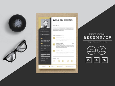 Willes Jhons Resume Template bankers resume clean resume creative resume cv doctors resume infographic resume job seekers manager cv template modern resume professional resume resume resume mac pages student resume word resume