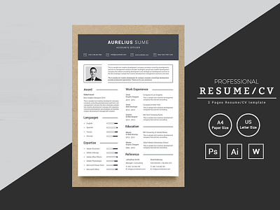 Aurelius Sume Accounts Officer Resume Template